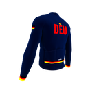 ScudoPro Pro Thermal Long Sleeve Cycling Jersey Country CODE Germany Blue | Men and Women