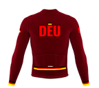 ScudoPro Pro Thermal Long Sleeve Cycling Jersey Country CODE Germany Vine | Men and Women