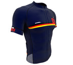 Germany Blue CODE Short Sleeve Cycling PRO Jersey for Men and Women