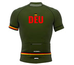 Germany Green CODE Short Sleeve Cycling PRO Jersey for Men and Women