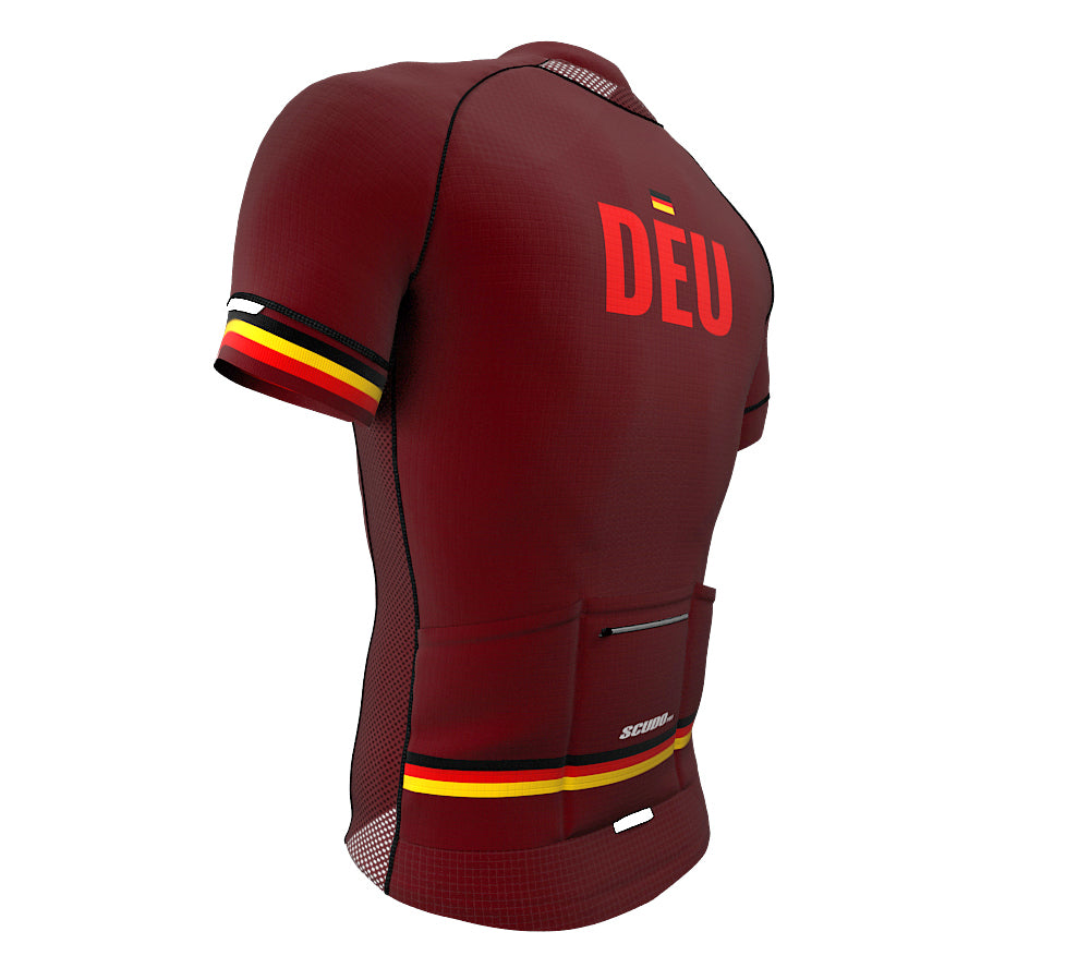 Germany Vine CODE Short Sleeve Cycling PRO Jersey for Men and Women