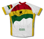 Ghana Flag Cycling Jersey for Men and Women