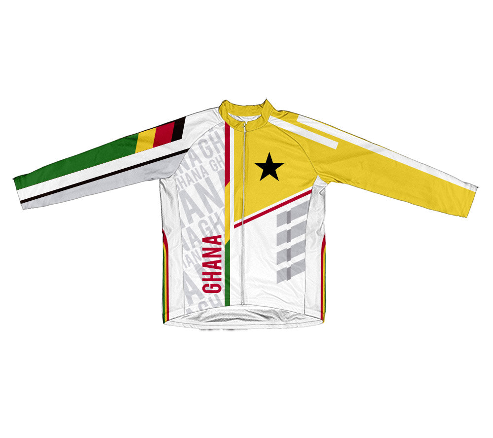 Ghana ScudoPro Cycling Jersey Long Sleeve