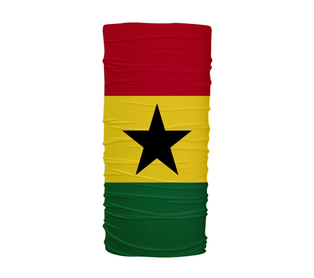 Ghana Flag Multifunctional UV Protection Headband