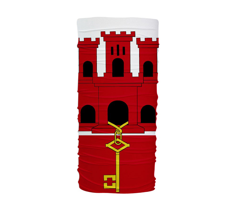 Gibraltar Flag Multifunctional UV Protection Headband
