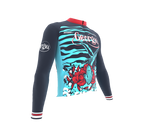 ScudoPro Pro Thermal Long Sleeve Cycling Jersey Georgia USA state Icon landmark identity  | Men and Women
