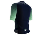 Scudopro Pro-Elite Short Sleeve Cycling Pro Fit Jersey Gradient Intense Aqua for Women