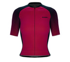 Scudopro Pro-Elite Short Sleeve Cycling Pro Fit Jersey Gradient Intense Grape for Women