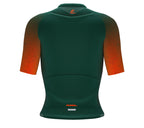 Scudopro Pro-Elite Short Sleeve Cycling Pro Fit Jersey Gradient Intense Orange for Women