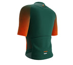 Scudopro Pro-Elite Short Sleeve Cycling Pro Fit Jersey Gradient Intense Orange for Women