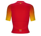 Scudopro Pro-Elite Short Sleeve Cycling Pro Fit Jersey Gradient Intense Yellow for Women