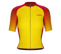 Scudopro Pro-Elite Short Sleeve Cycling Pro Fit Jersey Gradient Intense Yellow for Women