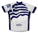 Greece Flag Cycling Jersey for Men and Women