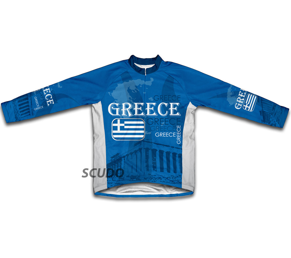 Greece Winter Thermal Cycling Jersey