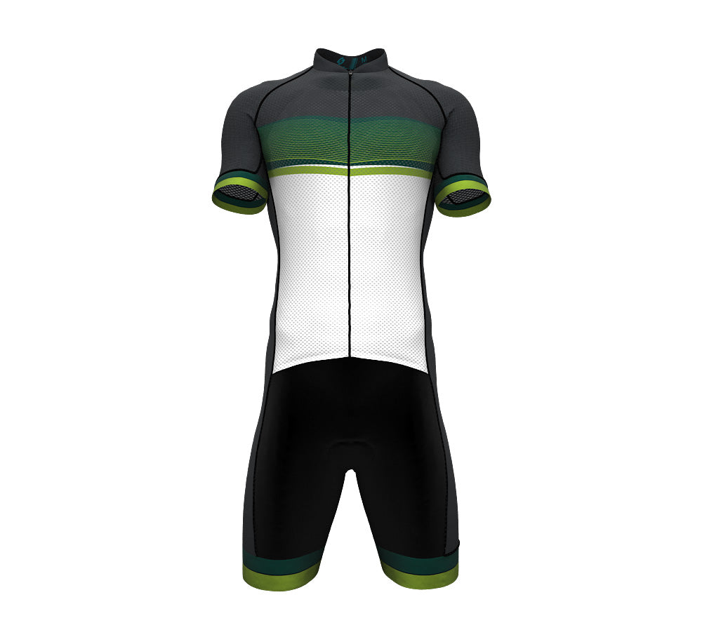 Green Forest Scudopro Cycling Speedsuit for ManGreen Forest Scudopro Cycling Speedsuit for Man