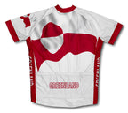 Greenland Flag Cycling Jersey for Men and Women