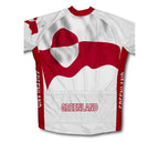Greenland Flag Cycling Jersey for Men and Women