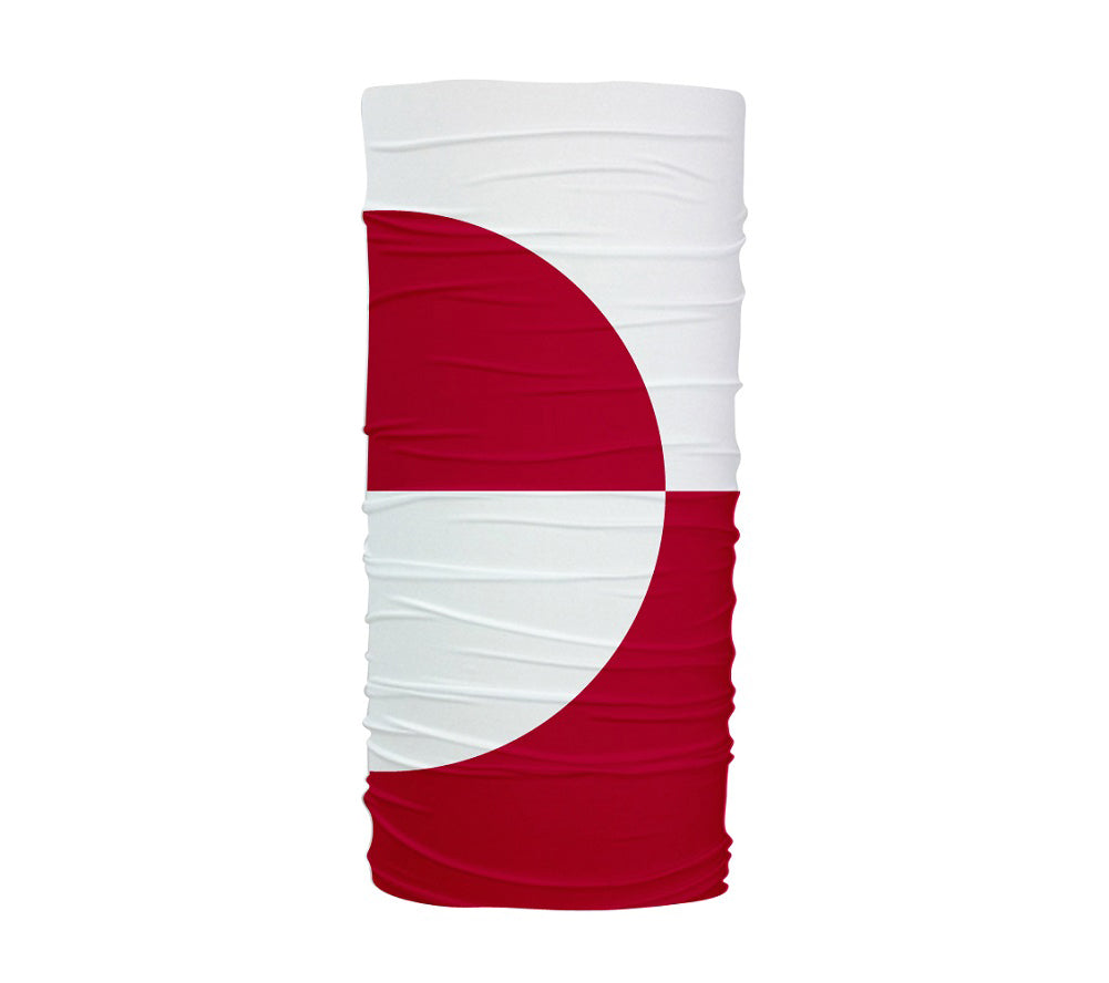 Greenland Flag Multifunctional UV Protection Headband