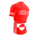 Greenland  Full Zipper Bike Short Sleeve Cycling Jersey