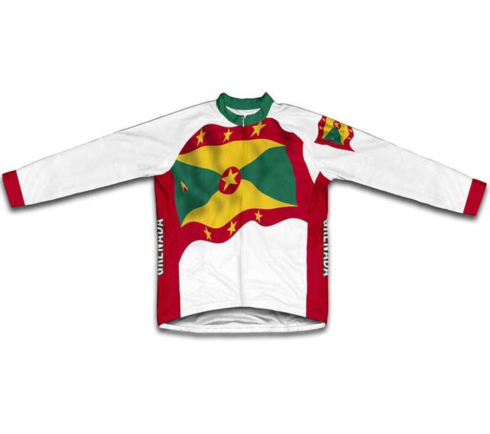 Grenada Flag Cycling Jersey for Men and Women