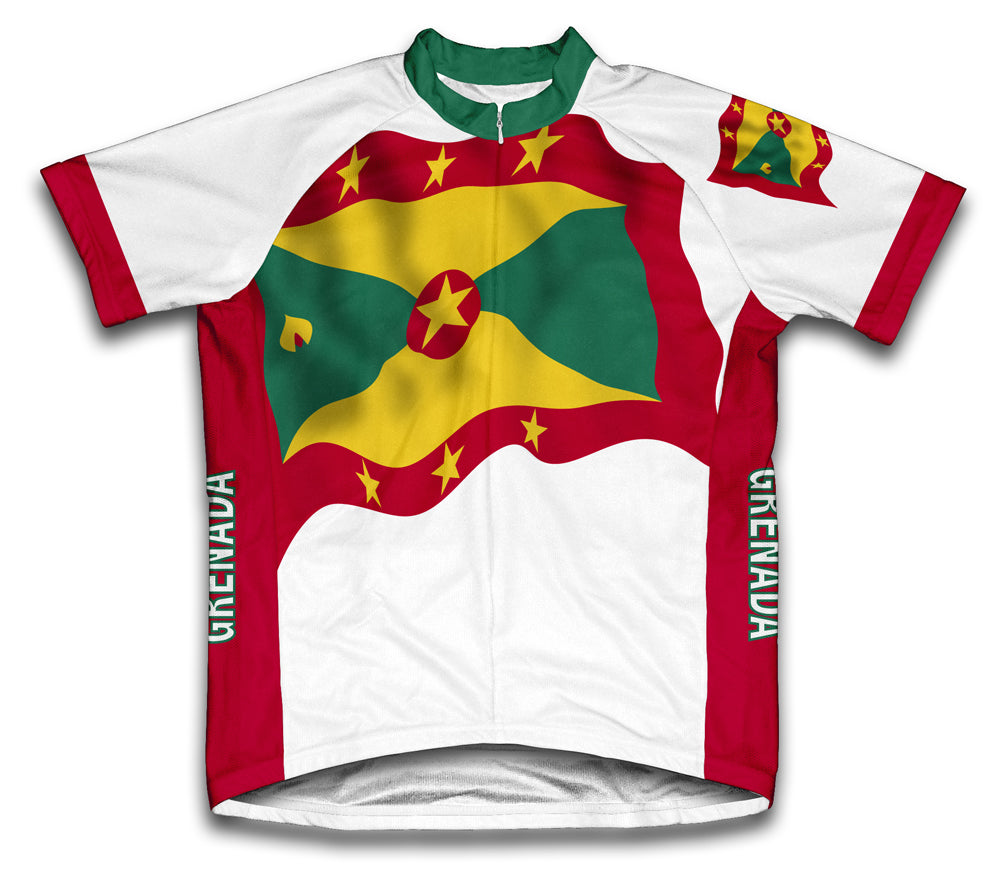 Grenada Flag Cycling Jersey for Men and Women