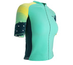 Scudopro Pro-Elite Short Sleeve Cycling Pro Fit Jersey Grunge Point for Women