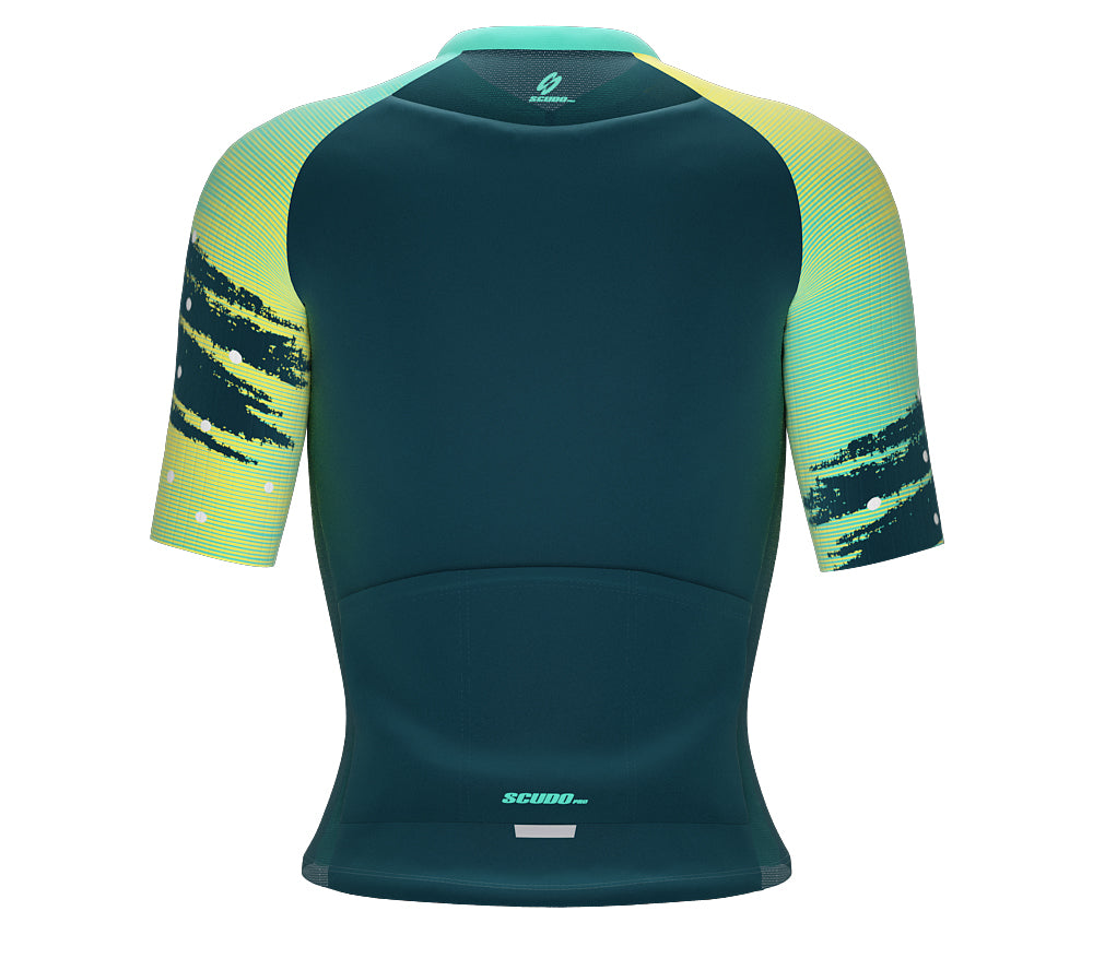 Scudopro Pro-Elite Short Sleeve Cycling Pro Fit Jersey Grunge Point for Women