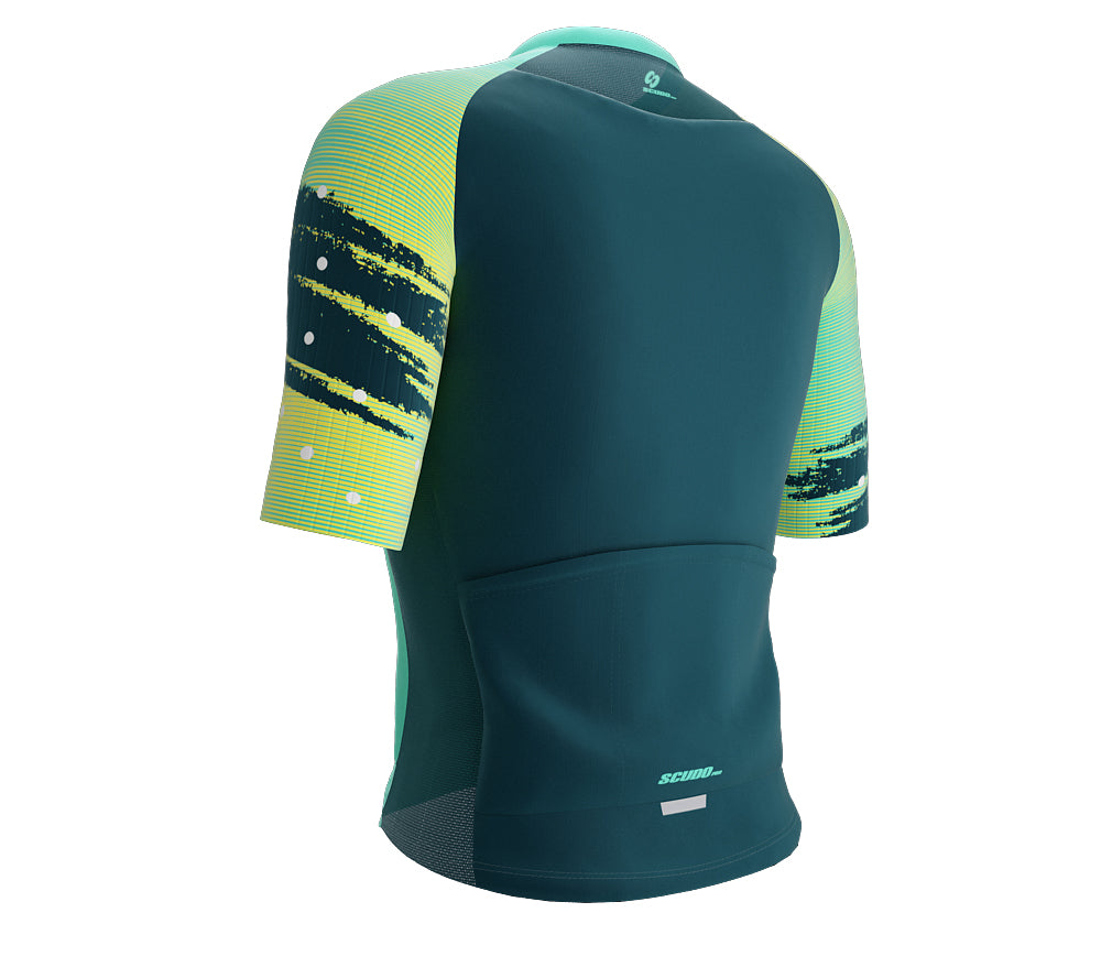 Scudopro Pro-Elite Short Sleeve Cycling Pro Fit Jersey Grunge Point for Women