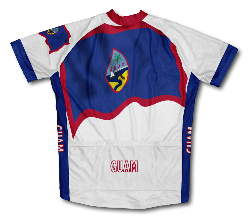 Guam Flag Cycling Jersey for Men and Women