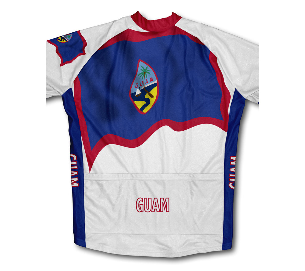 Guam Flag Cycling Jersey for Men and Women