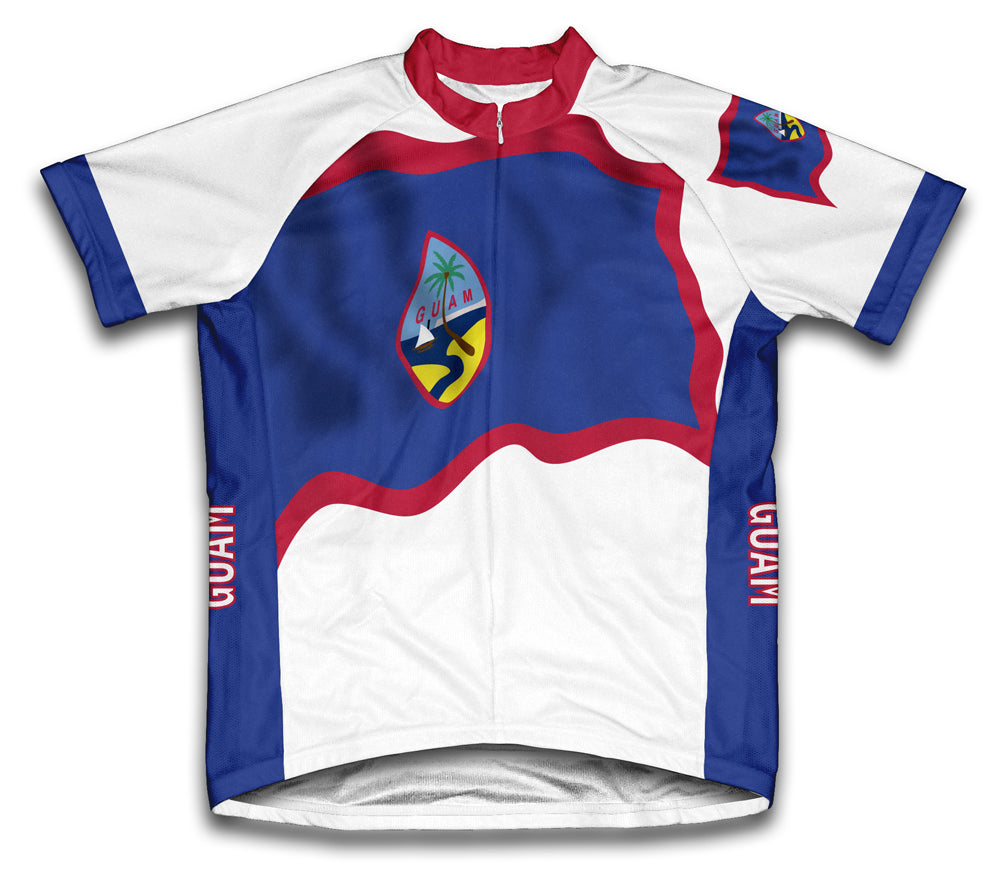 Guam Flag Cycling Jersey for Men and Women