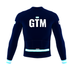ScudoPro Pro Thermal Long Sleeve Cycling Jersey Country CODE Guatemala Blue | Men and Women