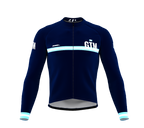 ScudoPro Pro Thermal Long Sleeve Cycling Jersey Country CODE Guatemala Blue | Men and Women