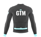 ScudoPro Pro Thermal Long Sleeve Cycling Jersey Country CODE Guatemala Gray | Men and Women