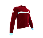 ScudoPro Pro Thermal Long Sleeve Cycling Jersey Country CODE Guatemala Vine | Men and Women