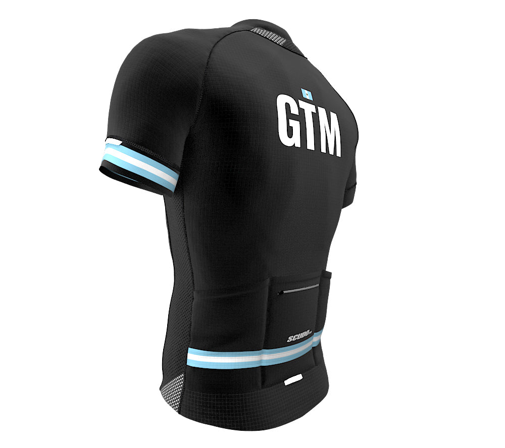 Guatemala Black CODE Short Sleeve Cycling PRO Jersey for Men and Women