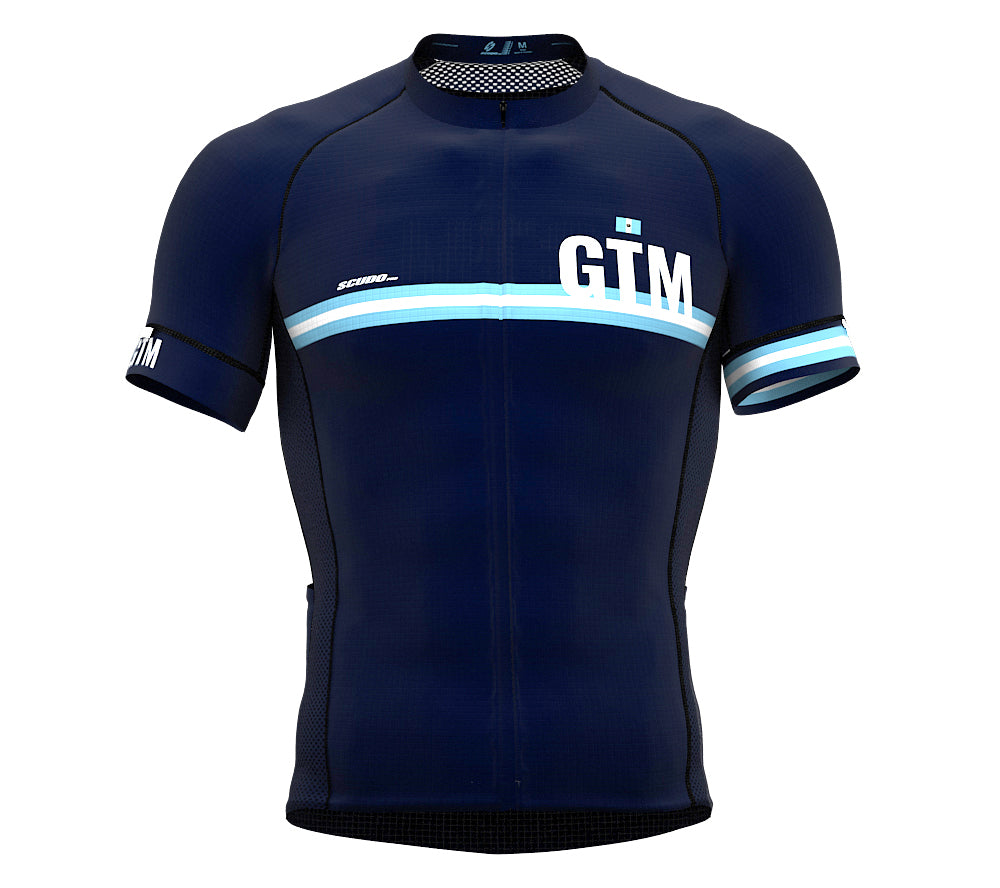 Guatemala Blue CODE Short Sleeve Cycling PRO Jersey for Men and WomenGuatemala Blue CODE Short Sleeve Cycling PRO Jersey for Men and Women