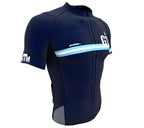 Guatemala Blue CODE Short Sleeve Cycling PRO Jersey for Men and Women