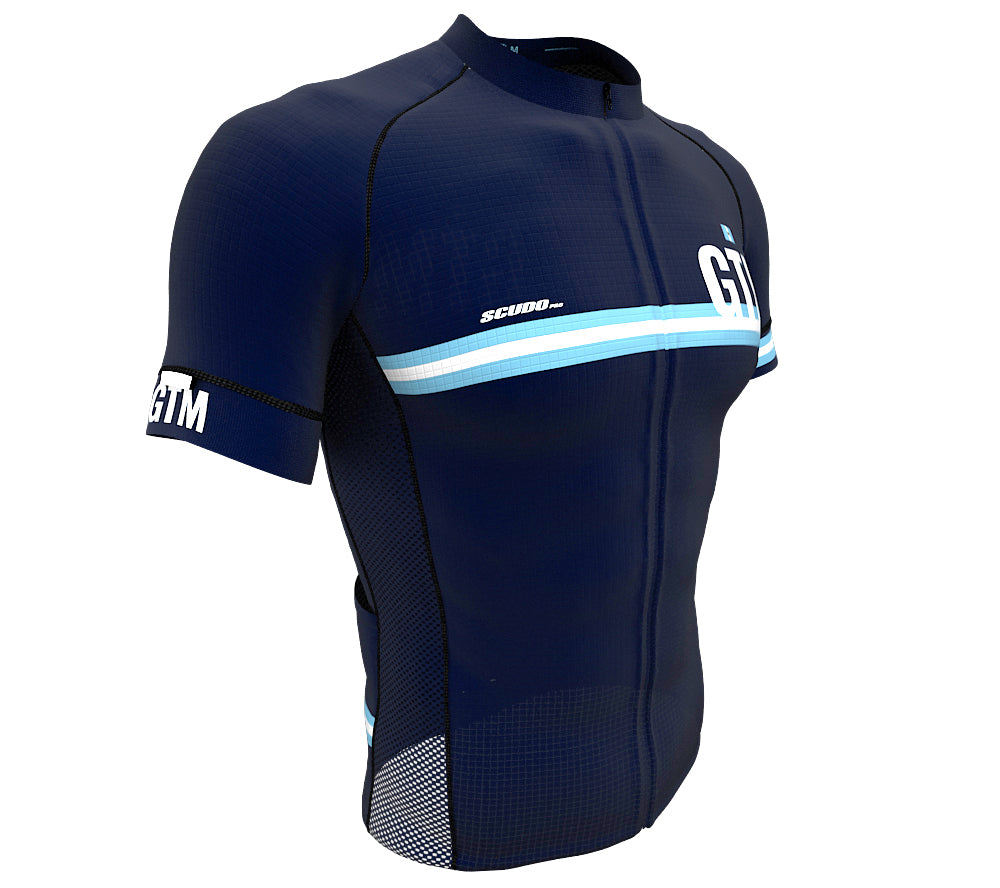 Guatemala Blue CODE Short Sleeve Cycling PRO Jersey for Men and Women