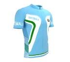 Guatemala  Full Zipper Bike Short Sleeve Cycling Jersey