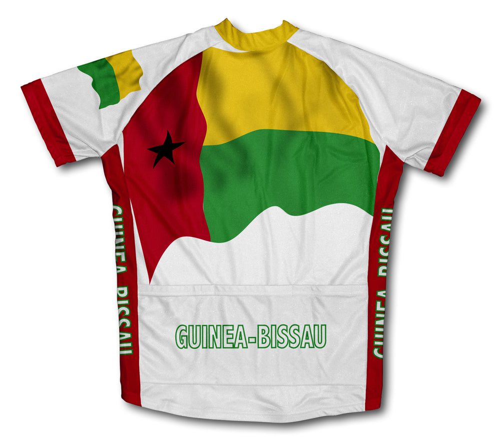 Guinea-Bissau Flag Cycling Jersey for Men and Women