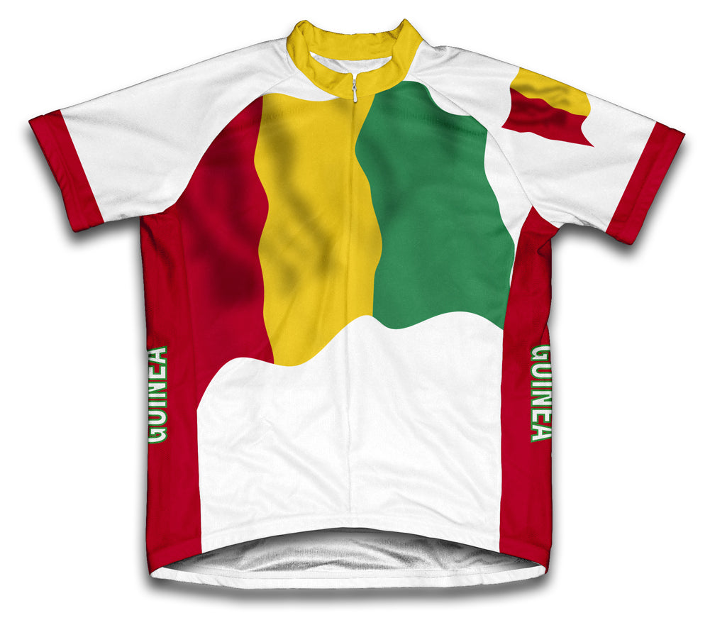 Guinea Flag Cycling Jersey for Men and Women