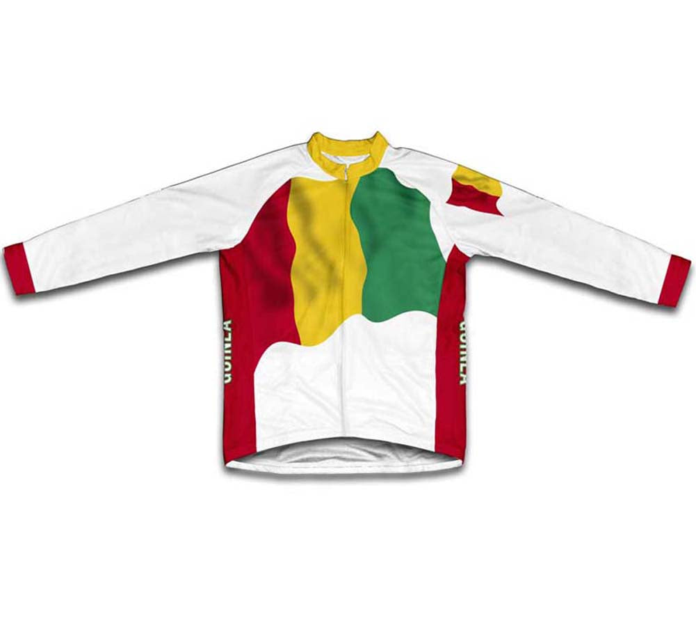 Guinea Flag Cycling Jersey for Men and Women