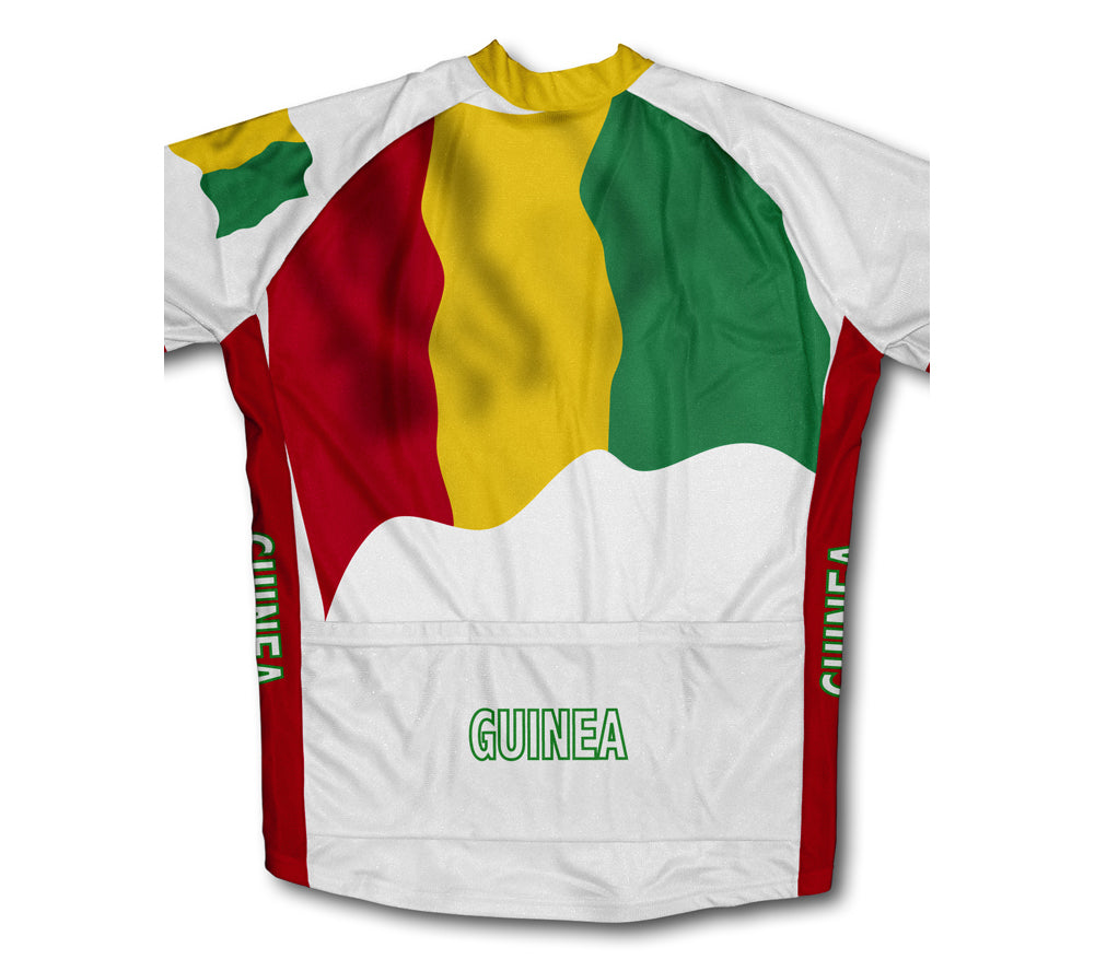 Guinea Flag Cycling Jersey for Men and Women