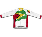 Guyana Flag Cycling Jersey for Men and Women