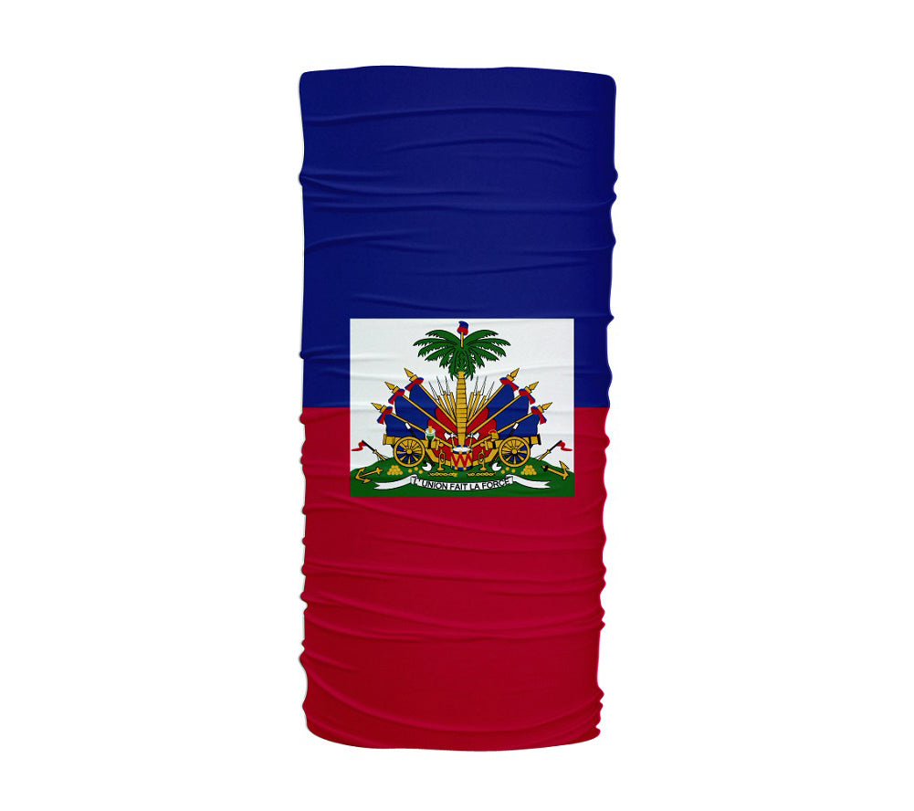 Haiti Flag Multifunctional UV Protection Headband