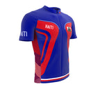 Haiti  Full Zipper Bike Short Sleeve Cycling Jersey