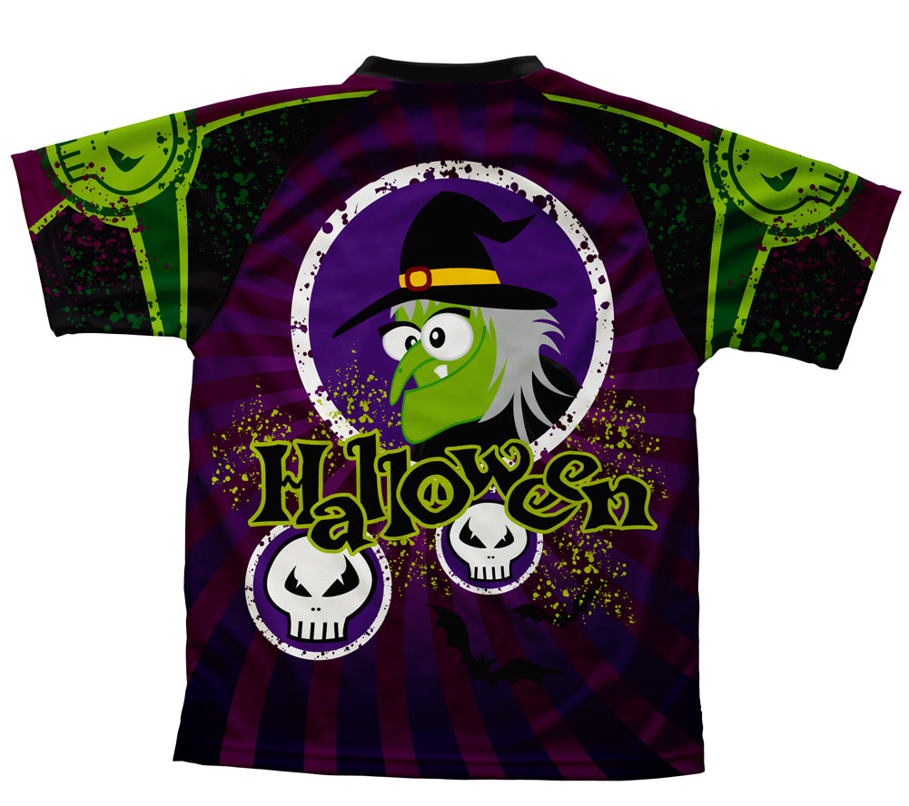 Halloween Witch Technical T-Shirt for Men and Women