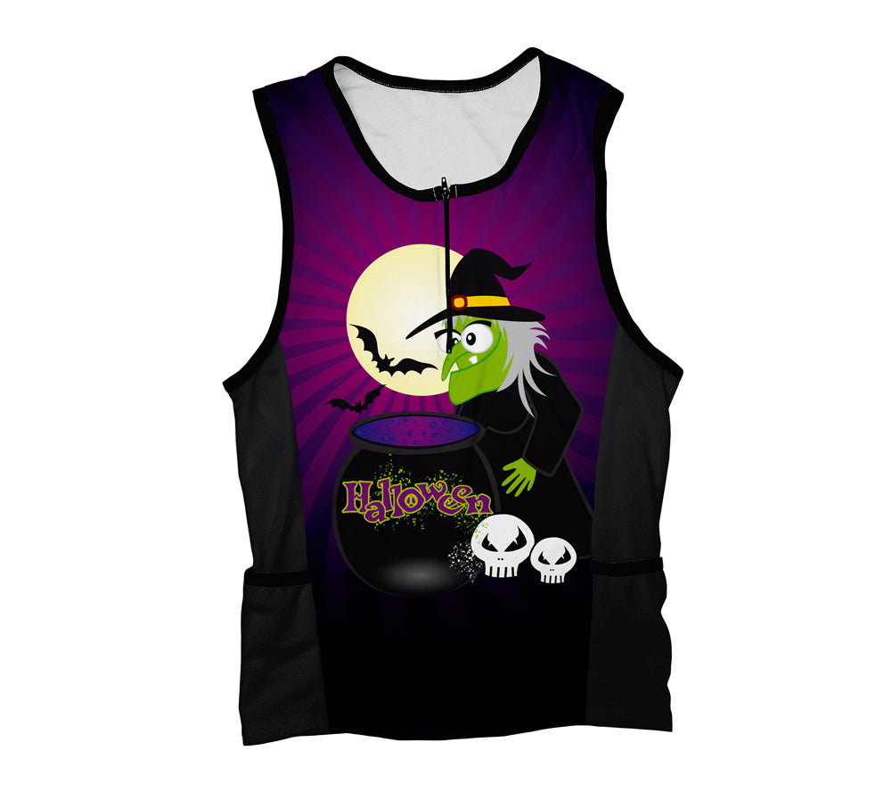 Halloween Witch Triathlon Top