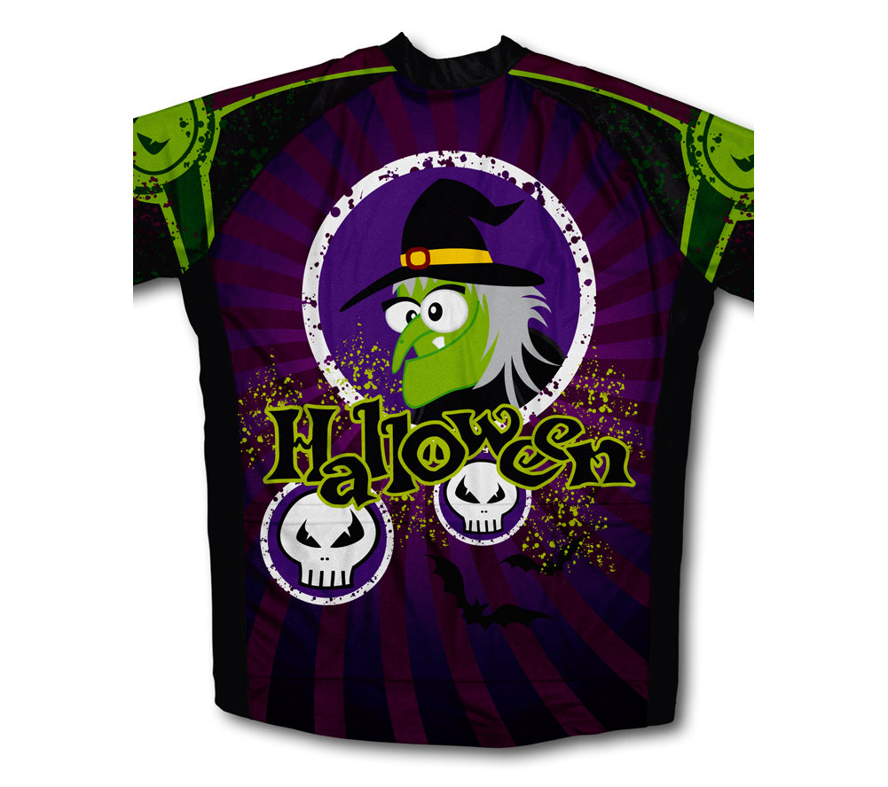 Halloween Witch Winter Thermal Cycling Jersey